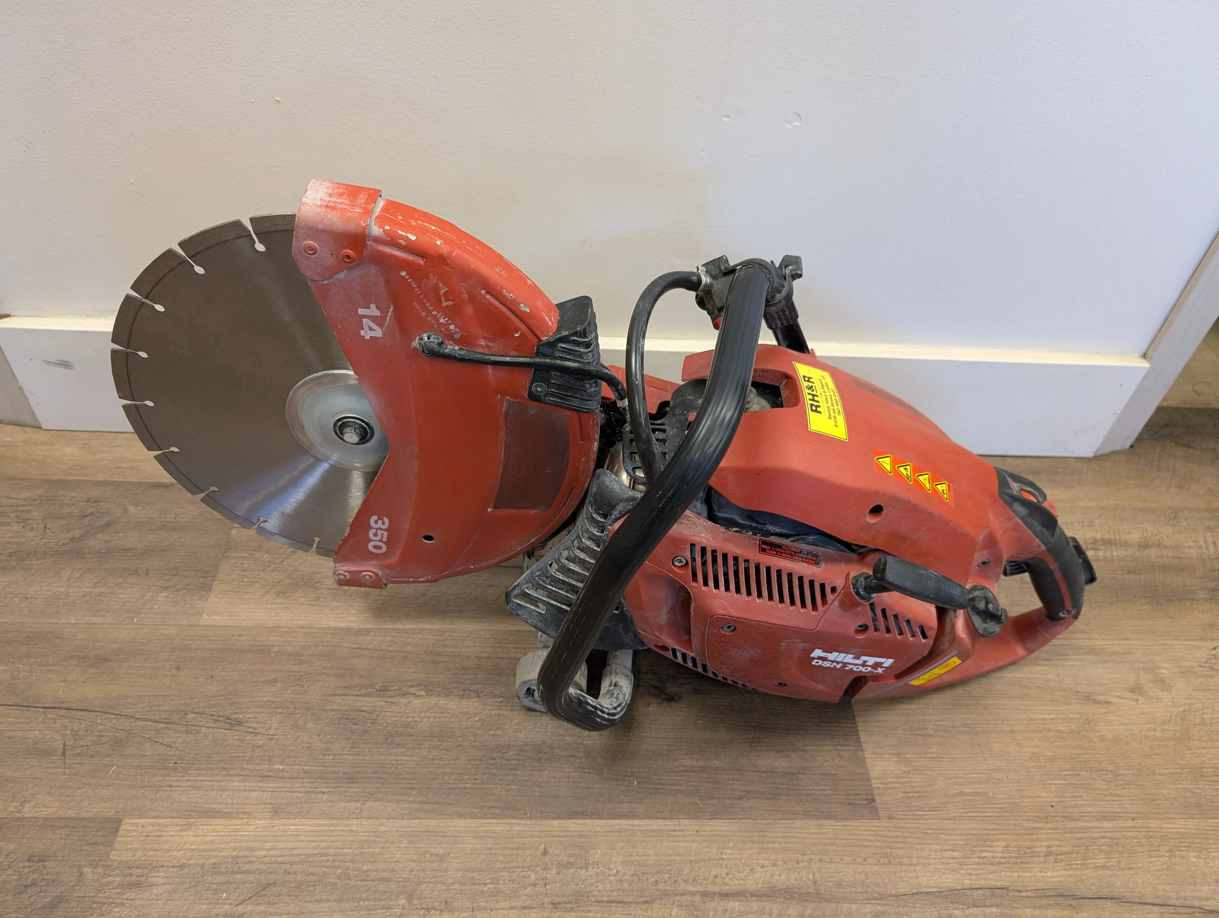 14" Hilti Gas Concete Saw