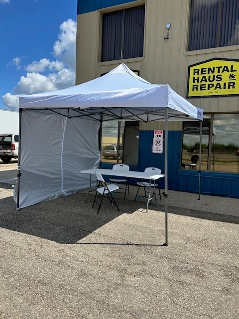 VEVOR 10x10 FT Pop up Canopy with 4 Removable Sidewalls,
