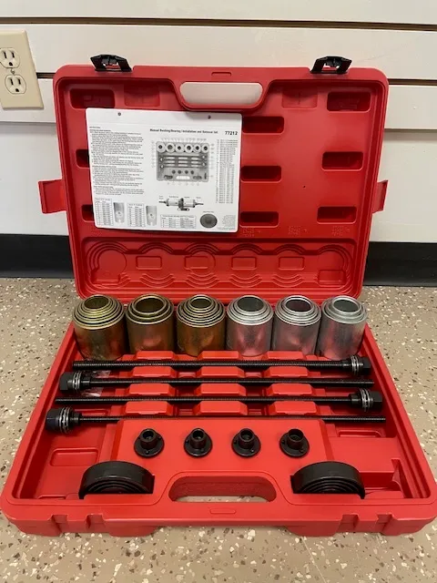 Manual Bushing Installation & Removal Tool Set