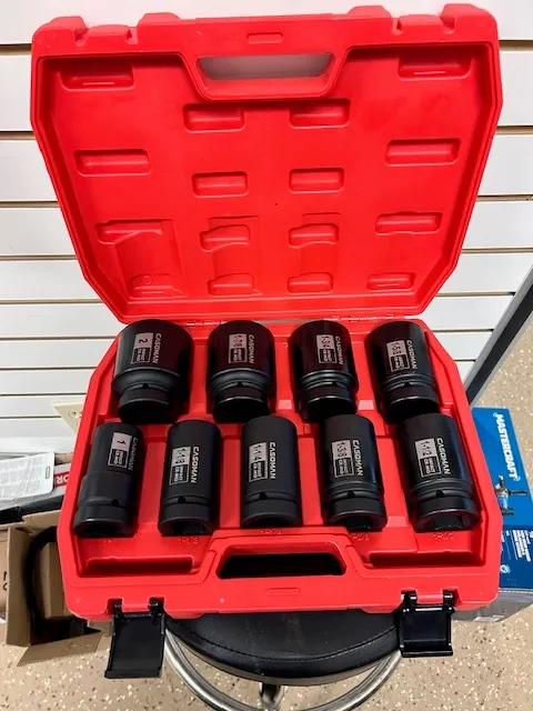 1" Impact Socket Set up to 2"