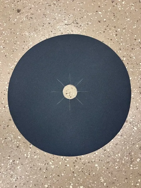 17" Sanding Disc, 120 Grit