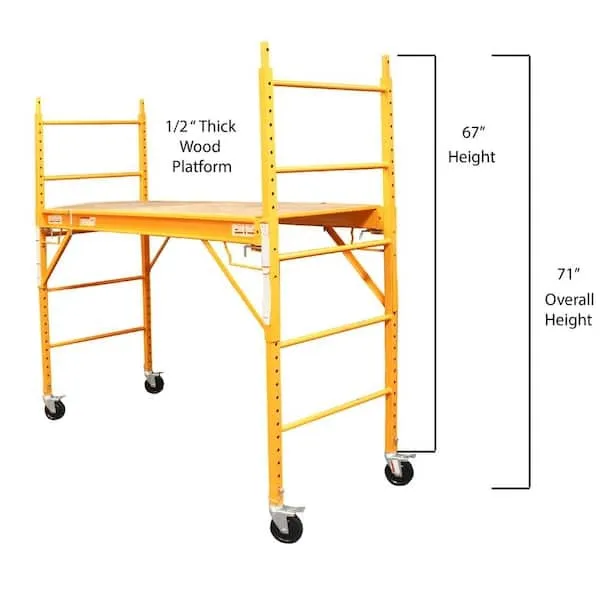 Baker Scaffold, 6-ft, 1000-lb