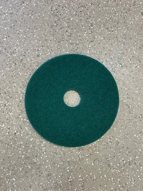 17" Floor maintainer Green Pad  