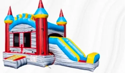 15x15 Red/Blue/Grey Combo Castle