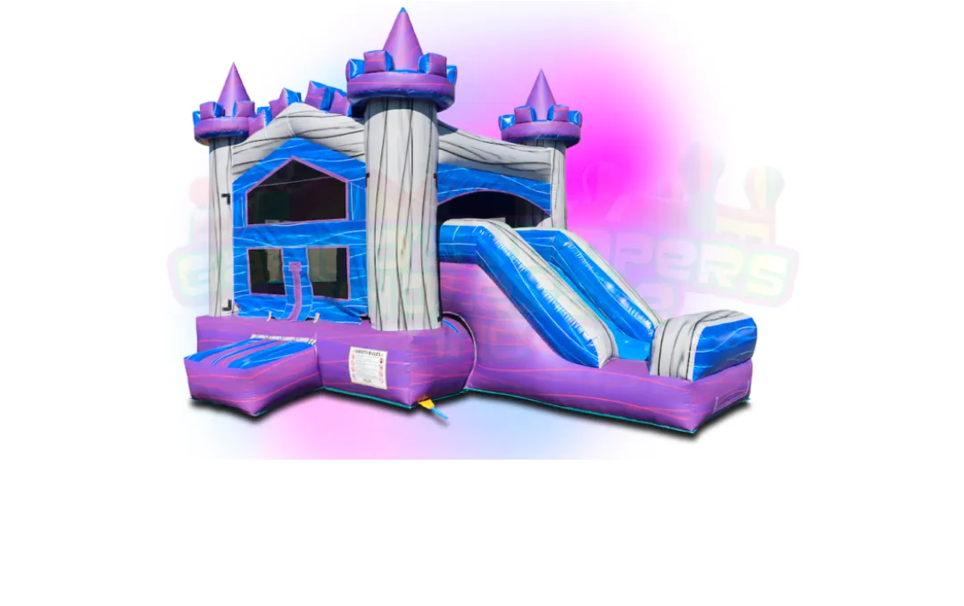 15x15 Purple & Blue Combo Castle