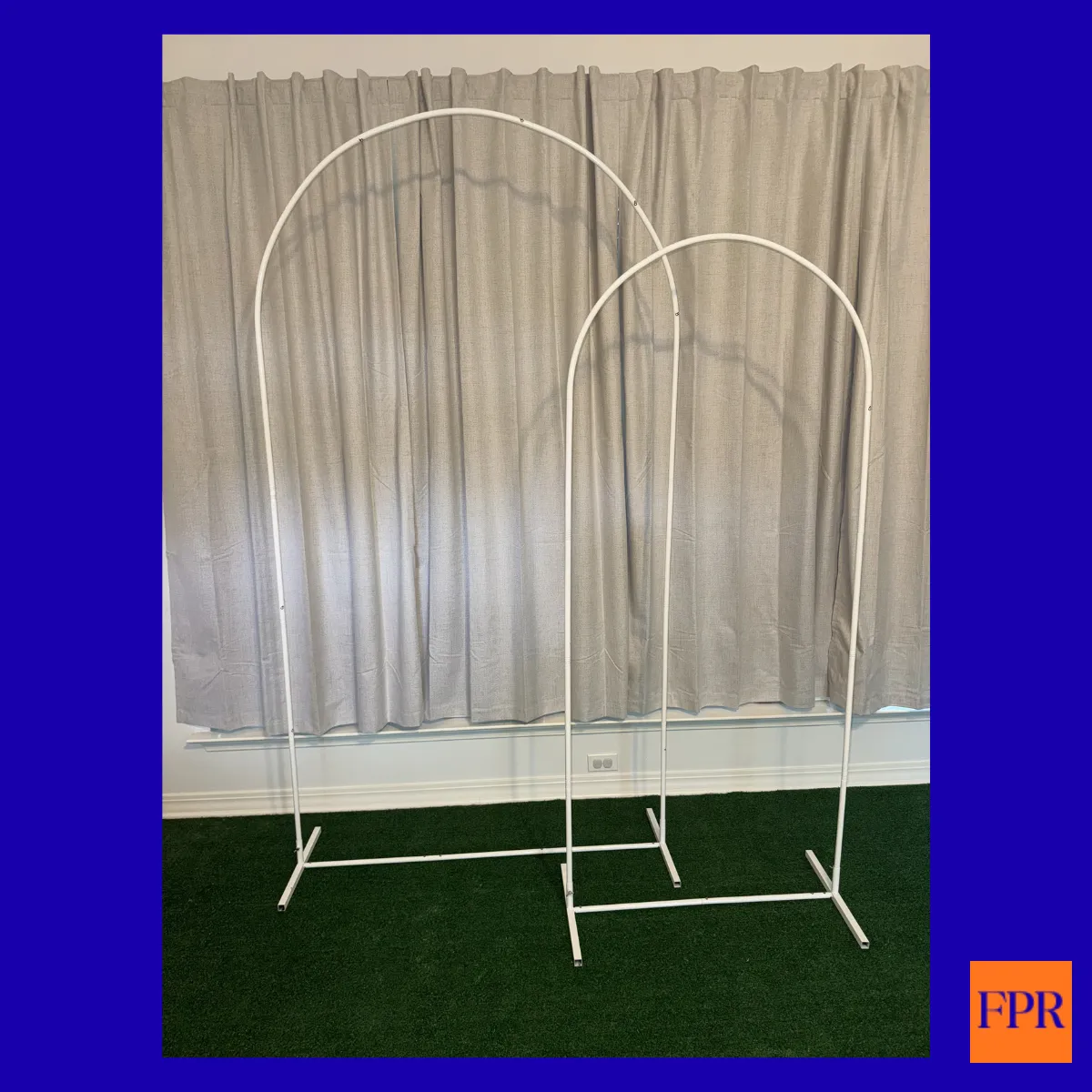 6.6 ft and 7.2 ft metal arch