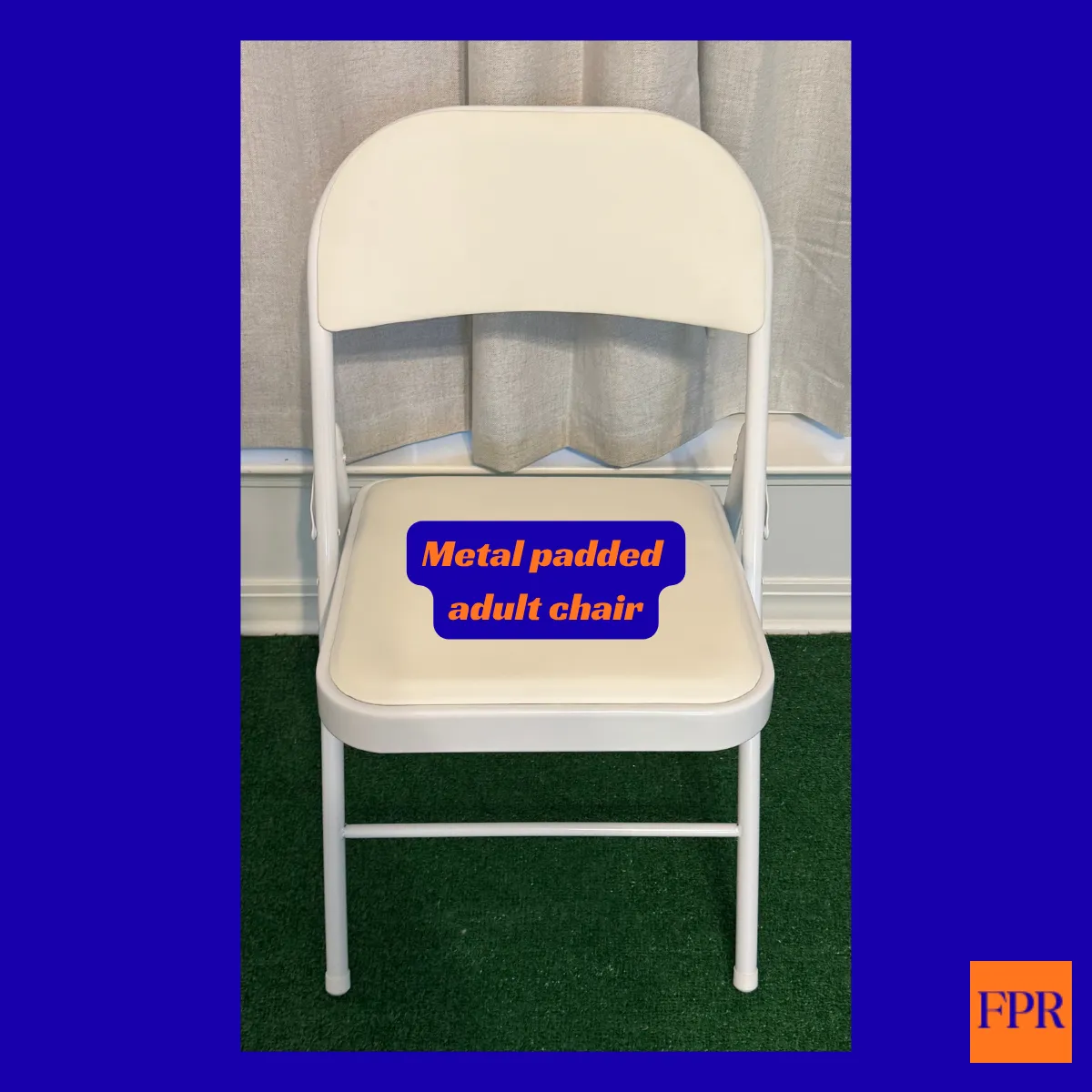 Adult Metal Folding Chairs with Cushion