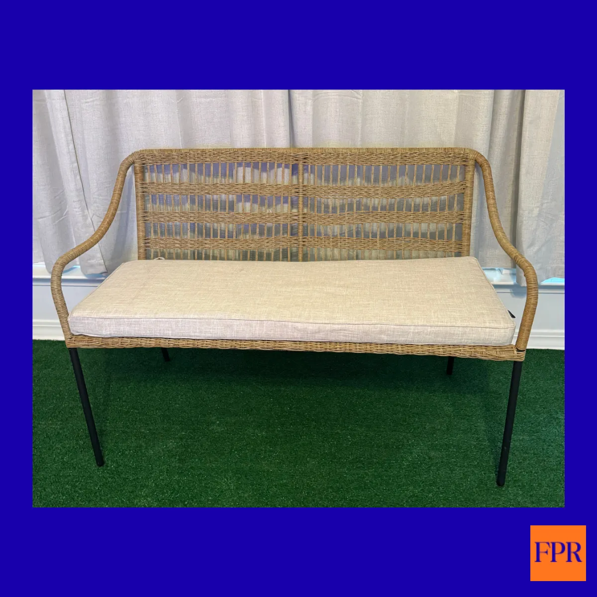 Wicker Bench
