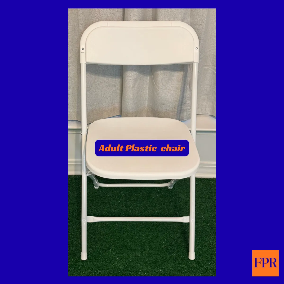 Adult plastic folding chair