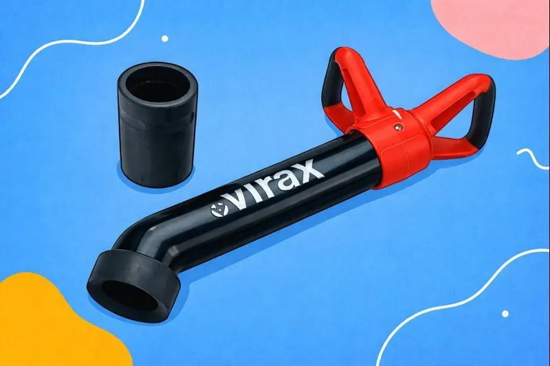 Déboucheur à pompe VIRAX pour WC/évier/lavabo/douche