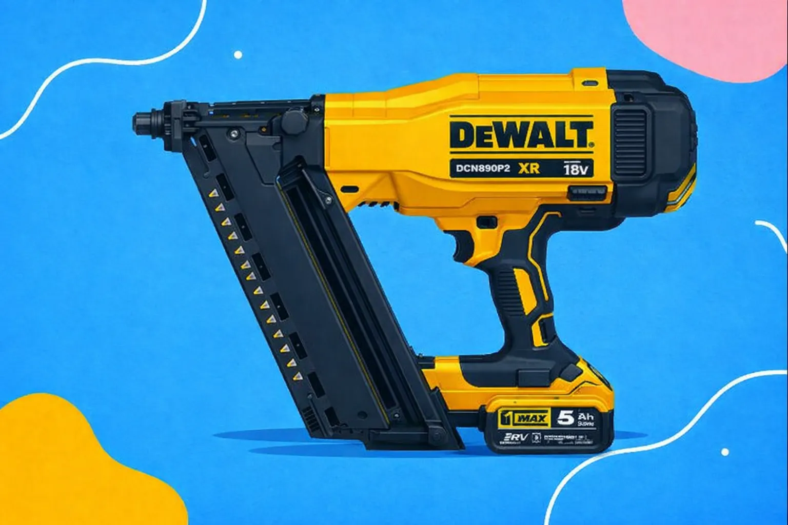 Cloueur DEWALT DCN890P2 XR 18V