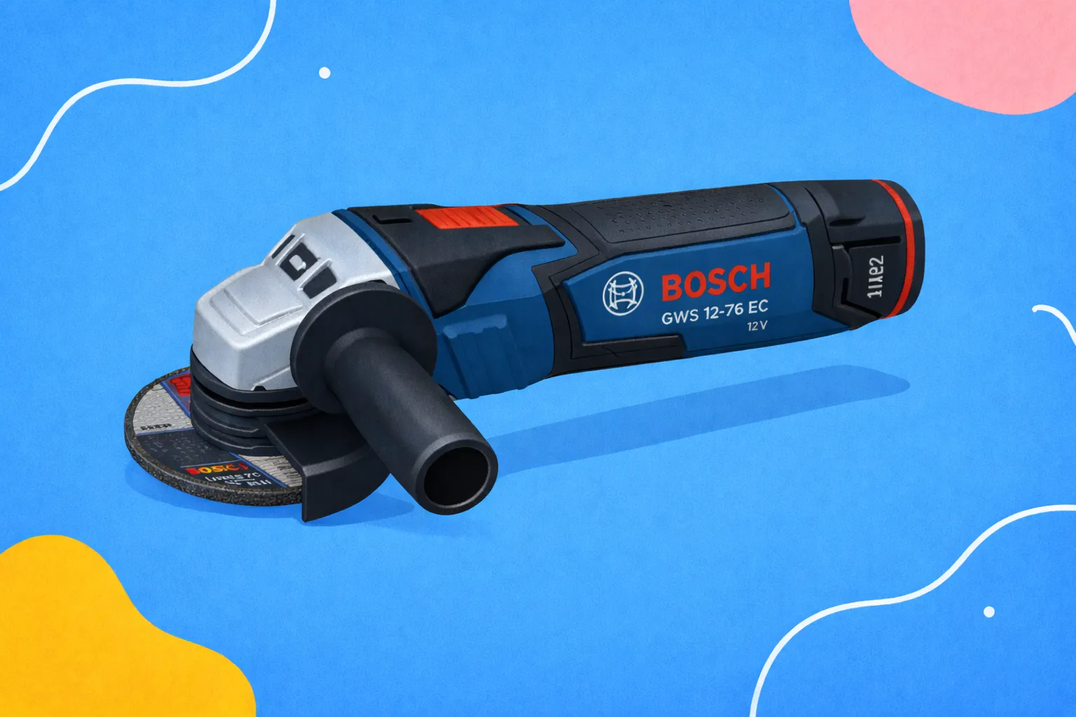 Mini-meuleuse Bosch GWS12-76EC 12 V