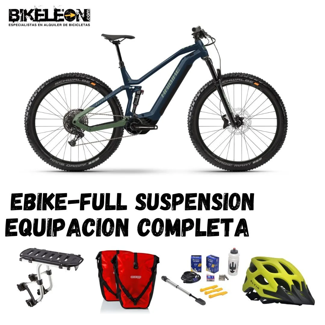 EBIKE FULL SUSPENSION + EQUIPACION 2025