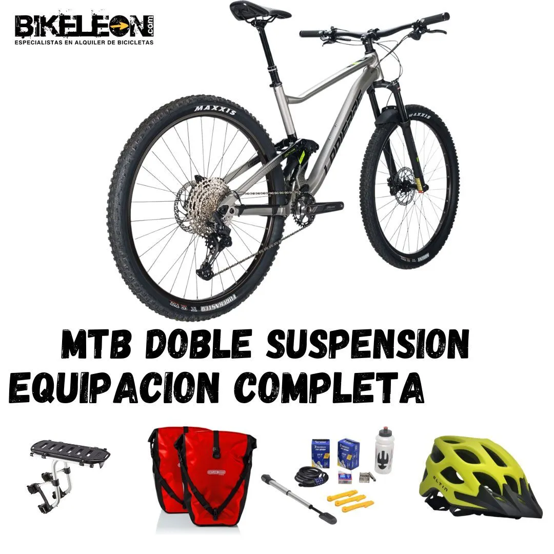 DOBLE SUSPENSION + EQUIPACION 2025