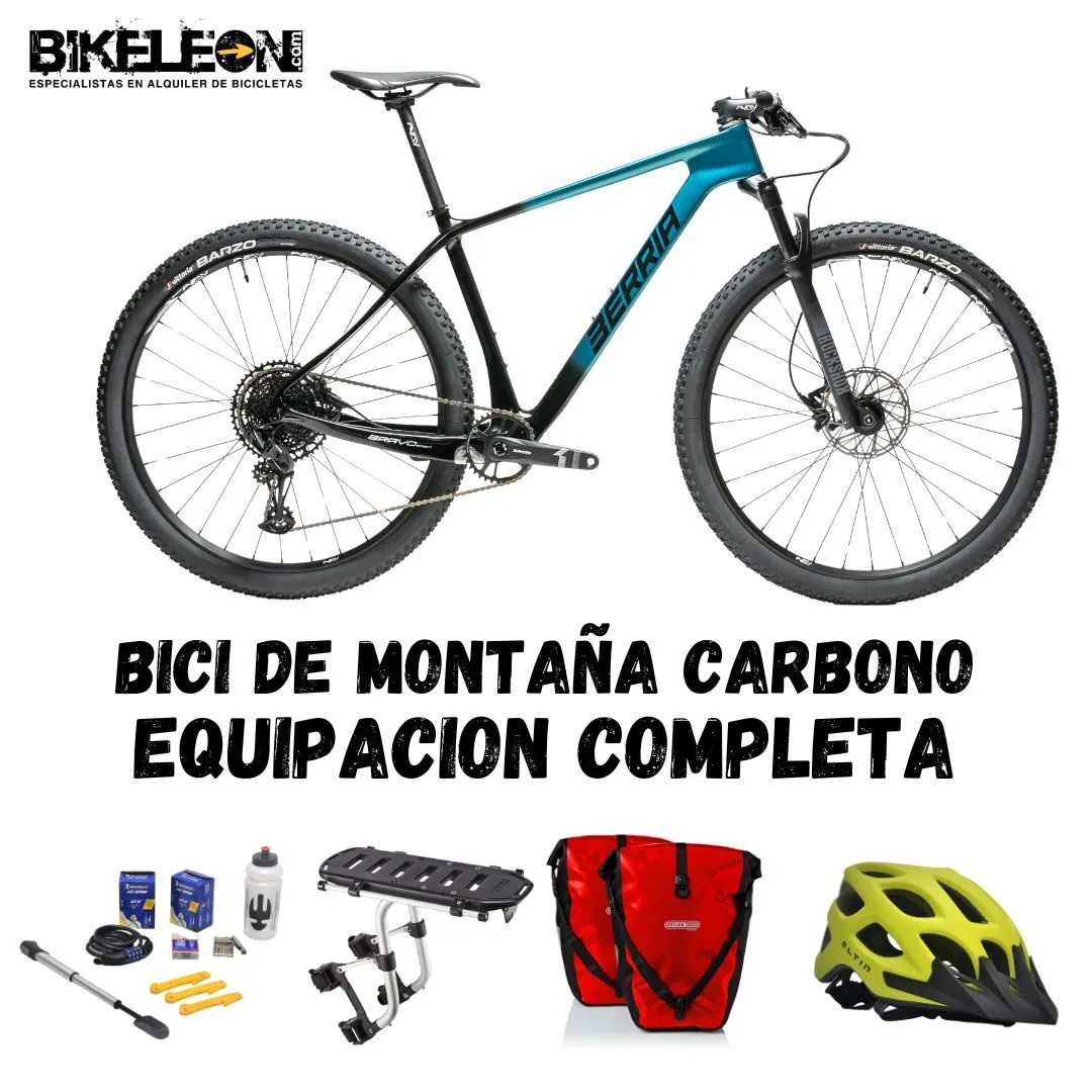 MTB CARBONO 2025 + EQUIPACION