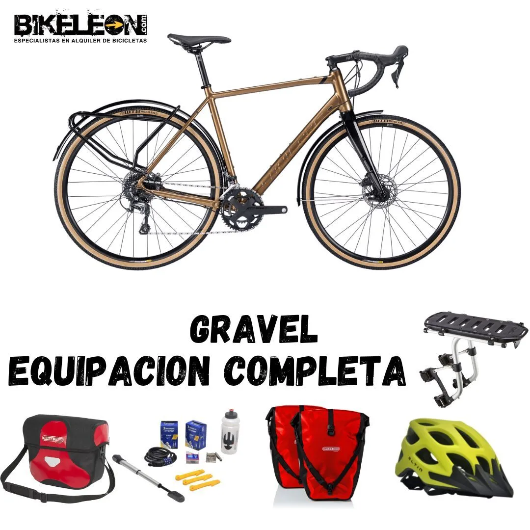 ALQUILER GRAVEL + EQUIPACION 2025