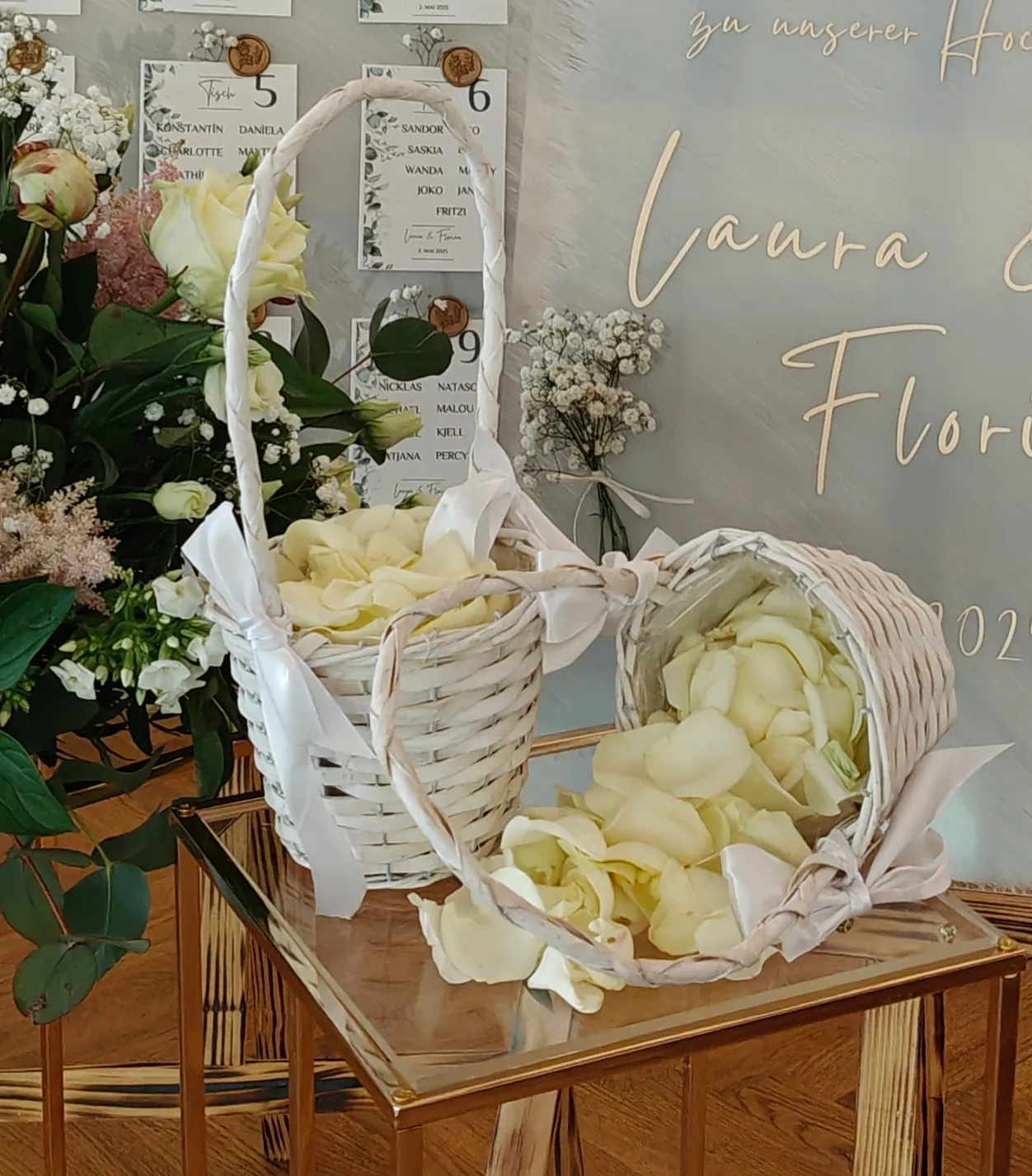 Streublütenkörbchen versch. Varianten