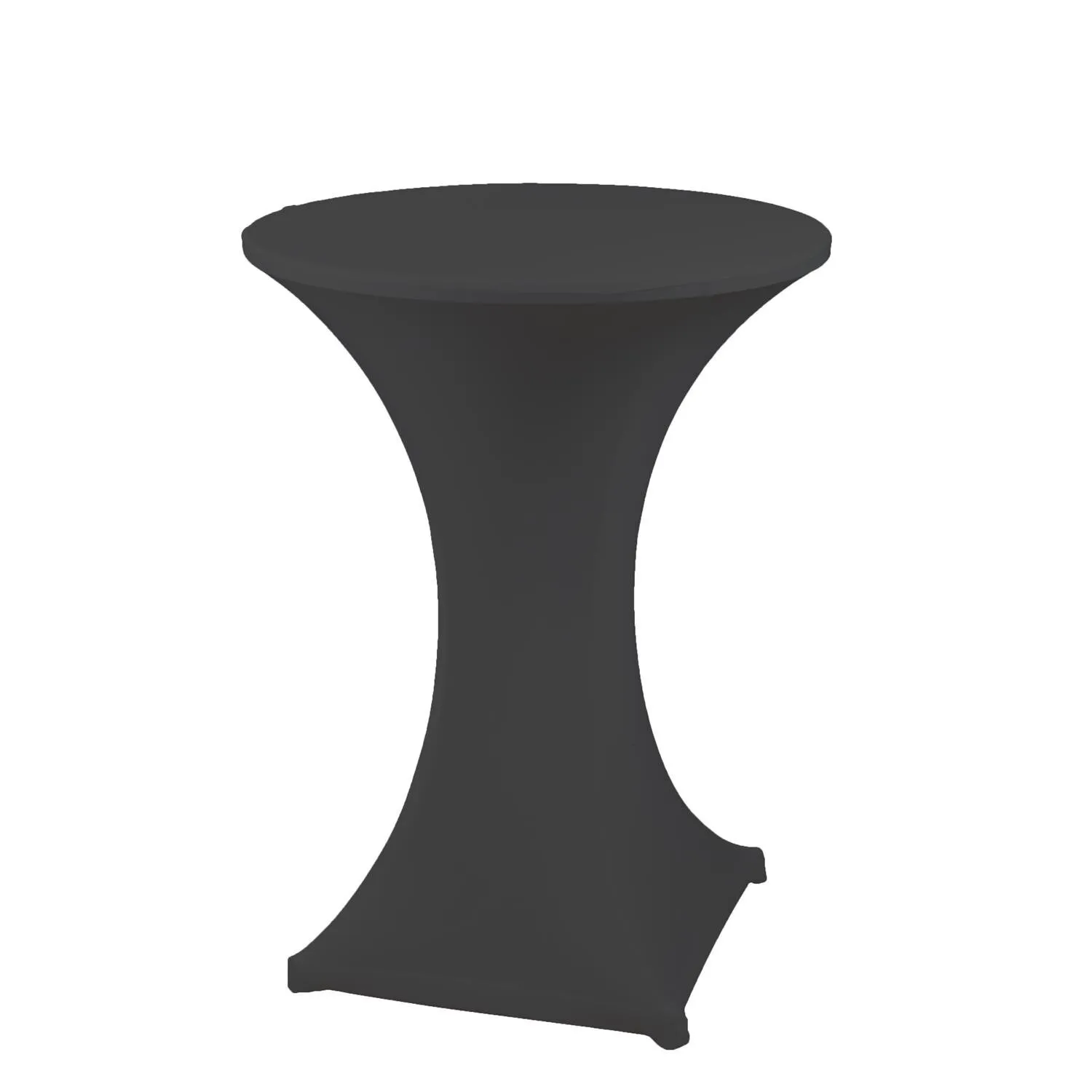 Stehtischhusse stretch schwarz inkl. Reinigung