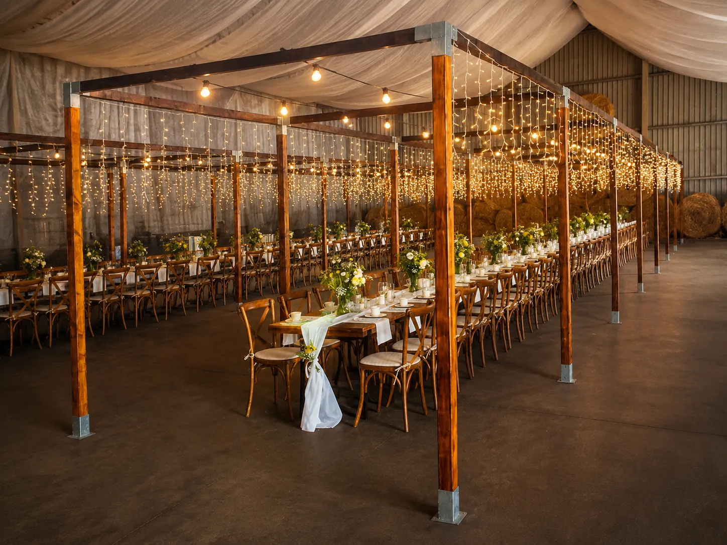 Dinnerframe 9m²-Würfel