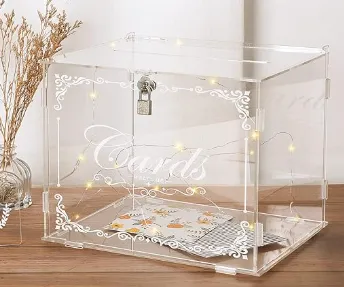 Kartenbox Plexiglas