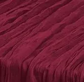 Tischläufer Käsetuch Burgunderrot inkl. Reinigung