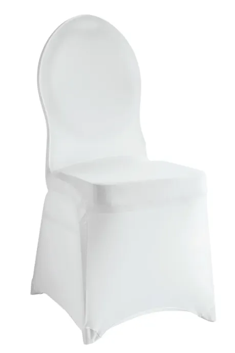 Stuhlhusse weiß stretch inkl. Reinigung