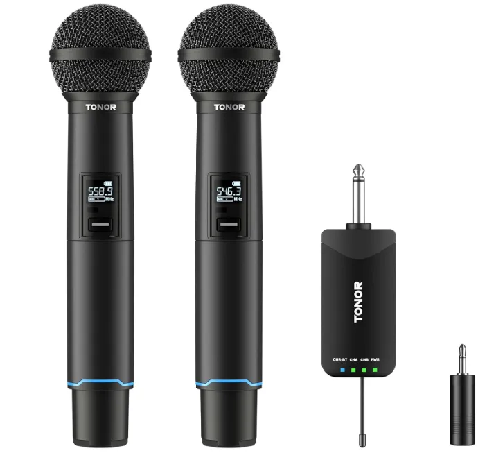 Mikrofon Kabellos, Bluetooth (2 Stück)