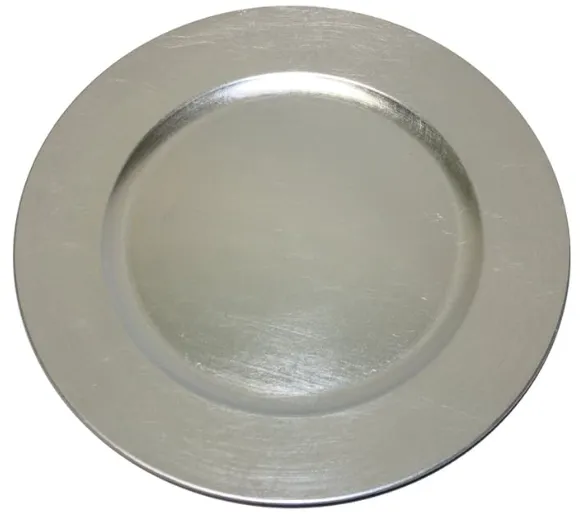 Platzteller 33cm Silber, inkl. Reinigung