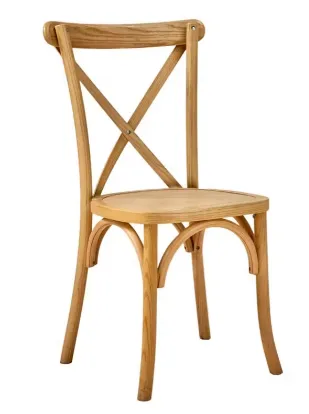 Crossbackstuhl nussbraun