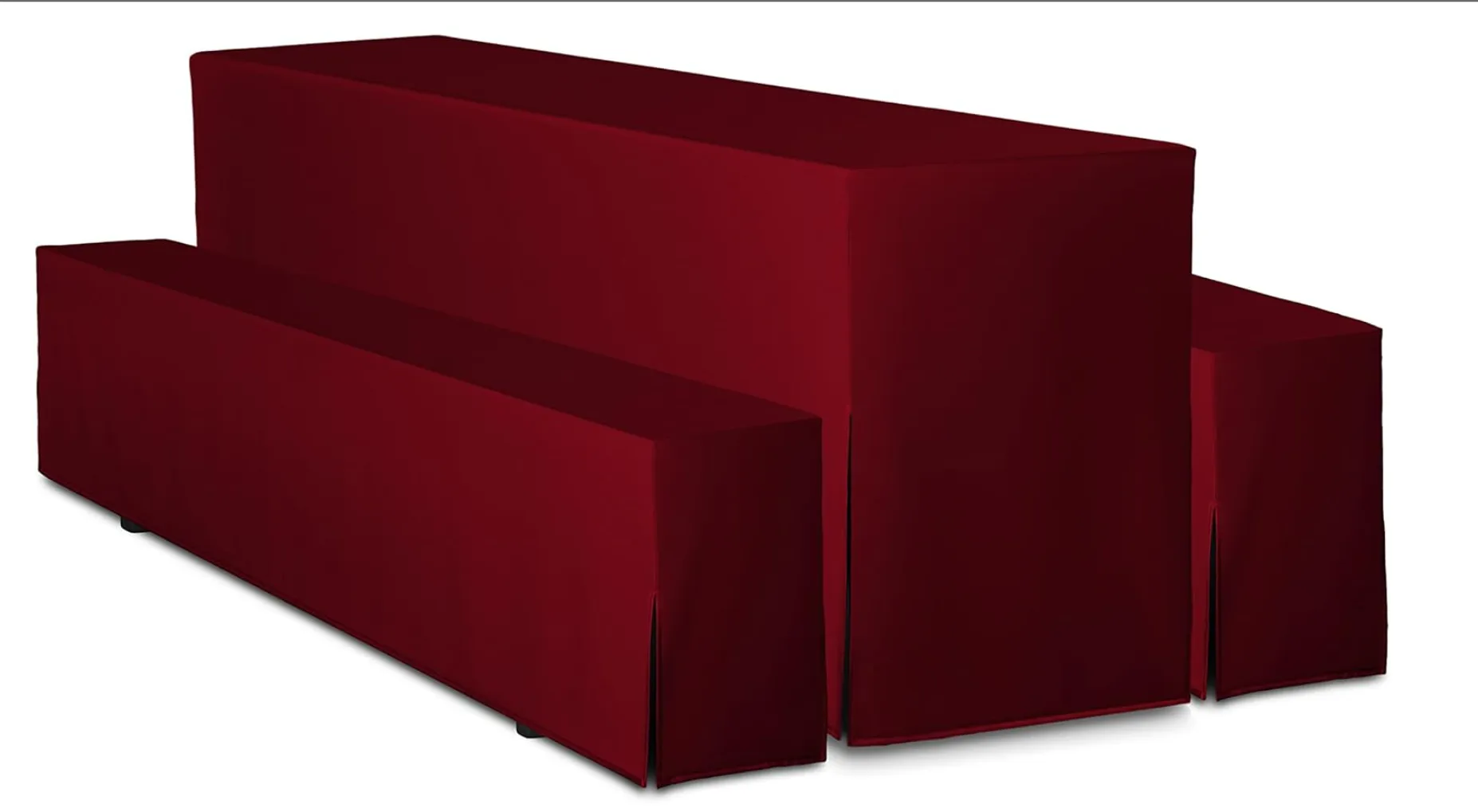 Hussen Bierzeltgarnitur versch. Farben, inkl. Reinigung