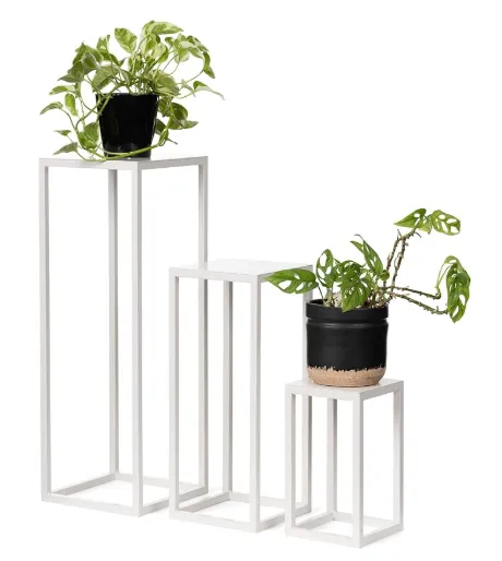 Blumensäule weiß, versch. Größen