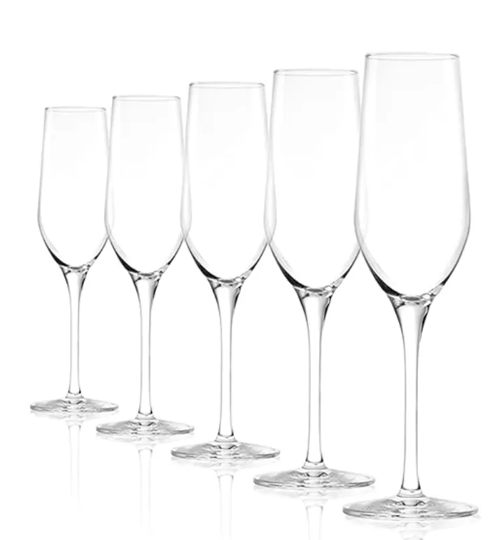 Sektglas versch. Größen, inkl. Reinigung