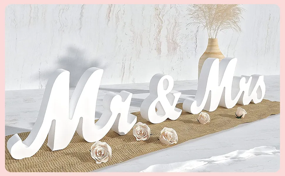 Mr & Mrs - Aufsteller