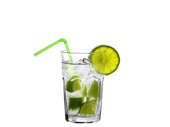 Caipirinhaglas, inkl. Reinigung