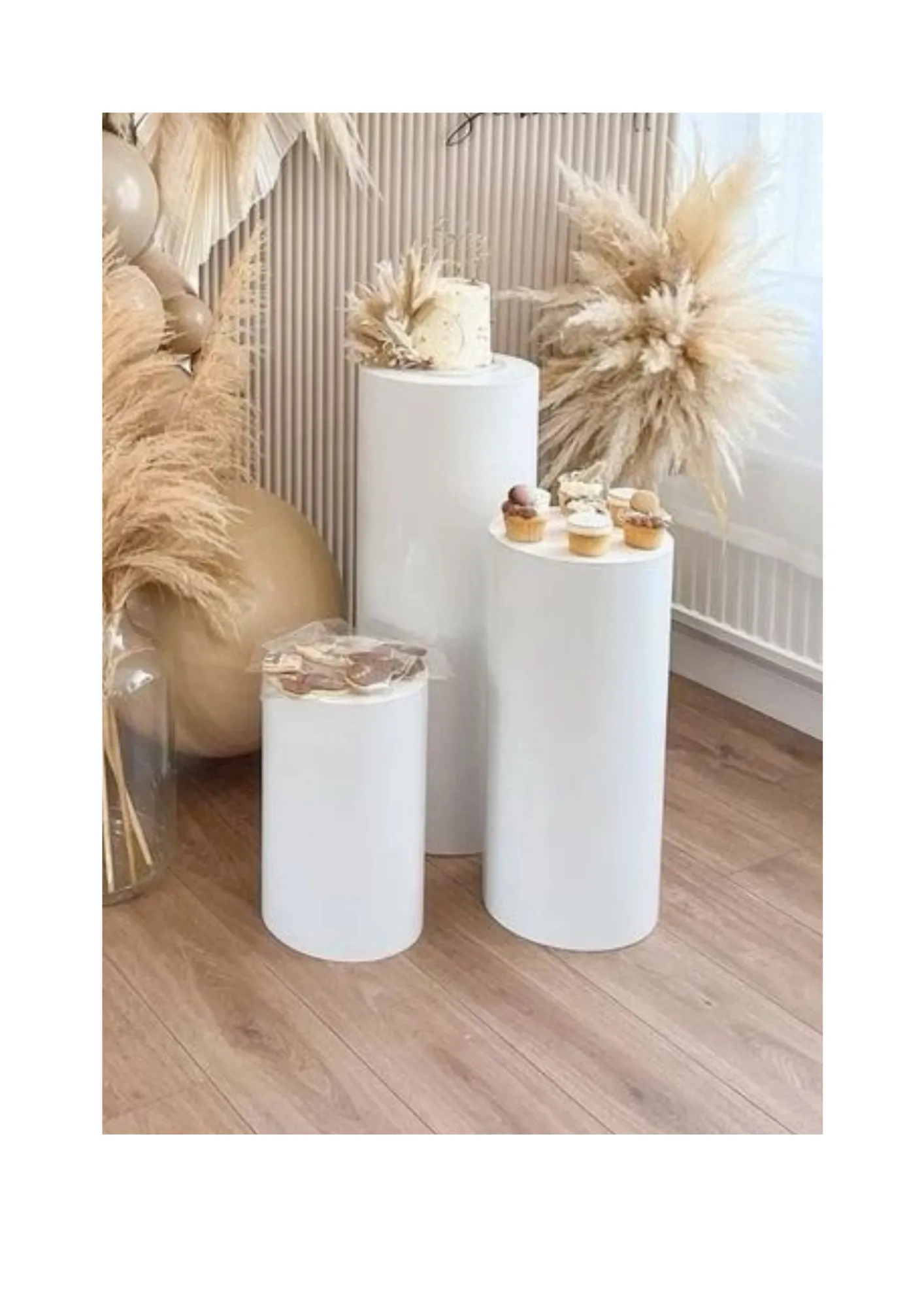 Ensemble Plinth Blanc