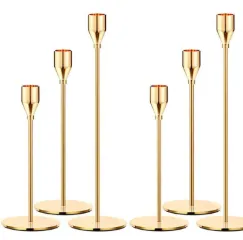 Porte-bougie  chandelier gold