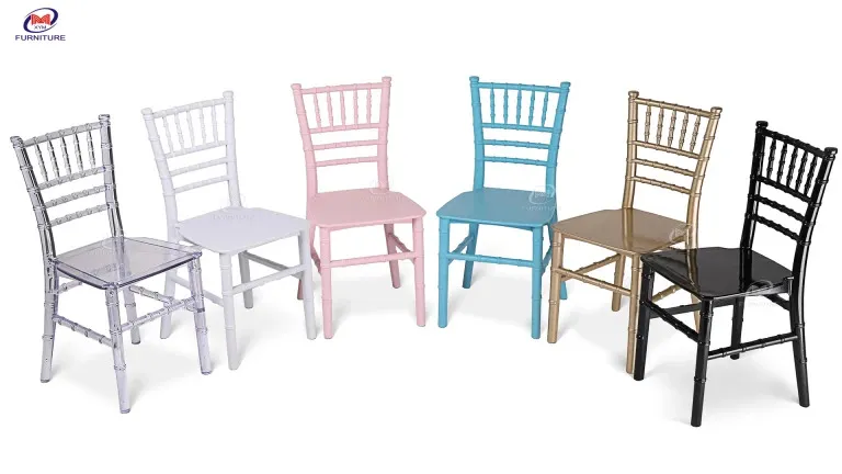 Chaise Chiavari Enfant Blue Royal
