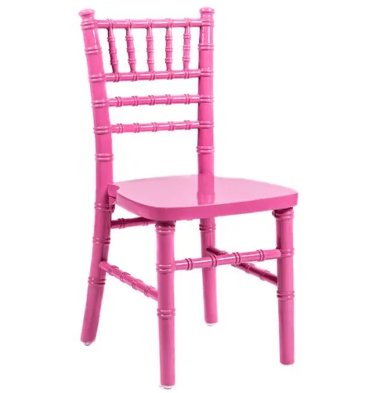 Chaise Chiavari Enfant Rose foncé