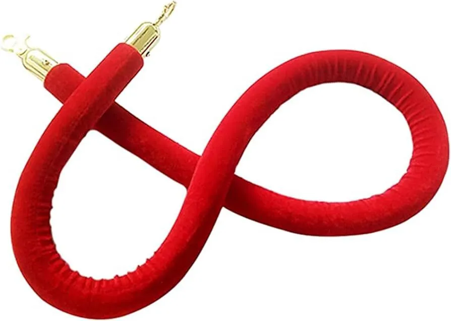 Cordes de Contrôle de la Foule en velours,