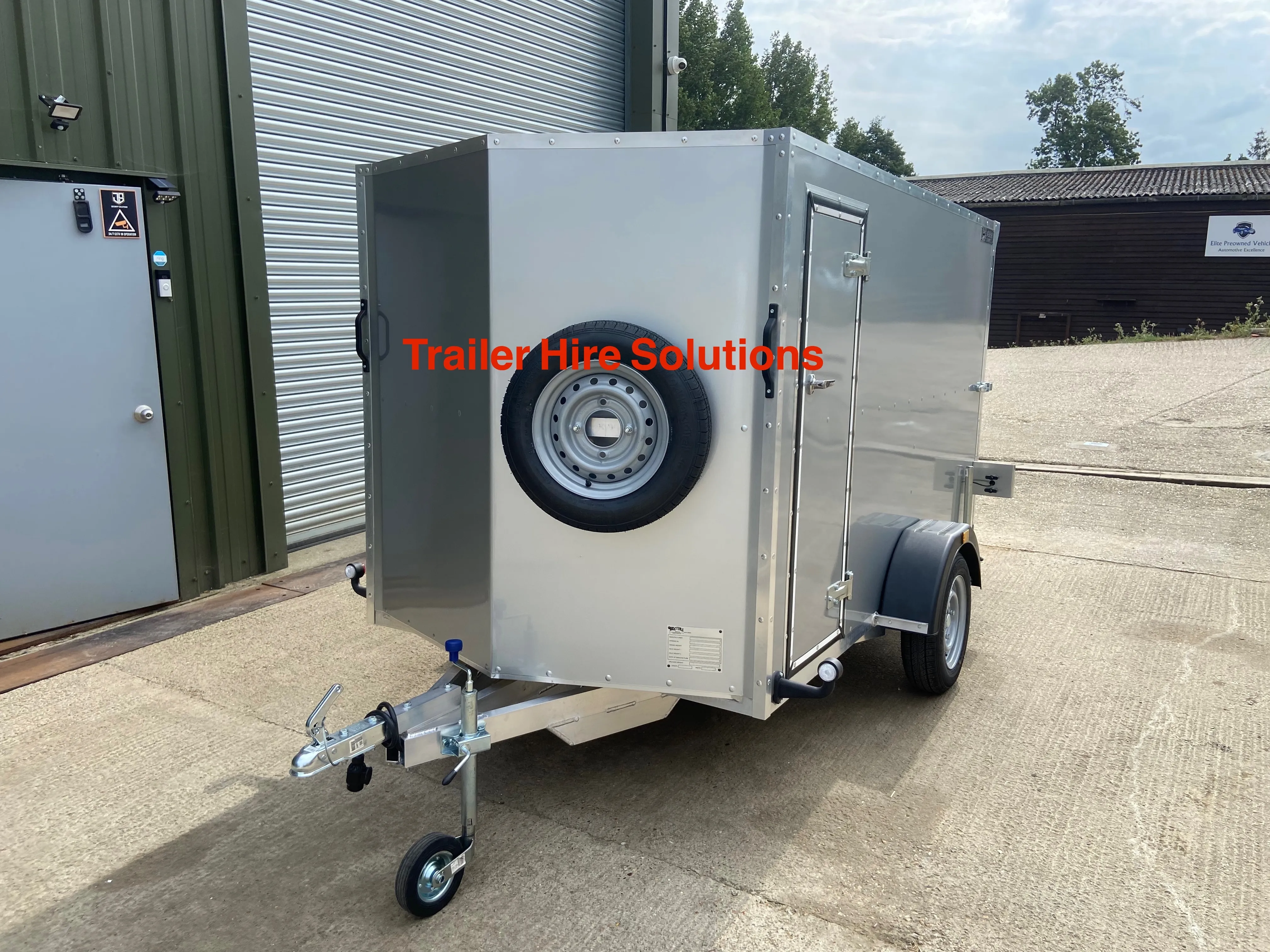 Teale 8ft x 5ft x 5ft Box Trailer with Ramp - 750g MGW