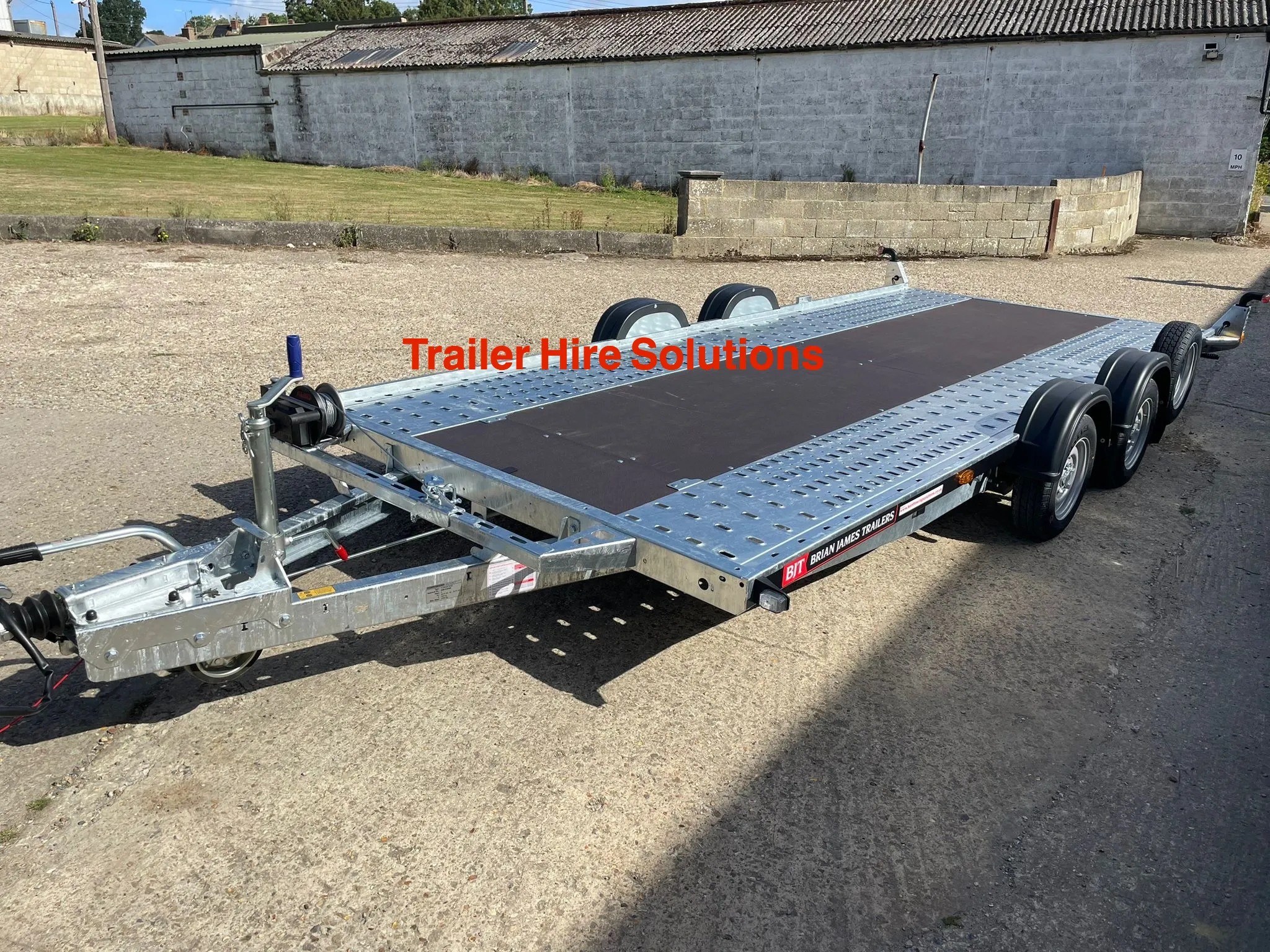 Brian James 5m x 2m Car Transporter with Winch