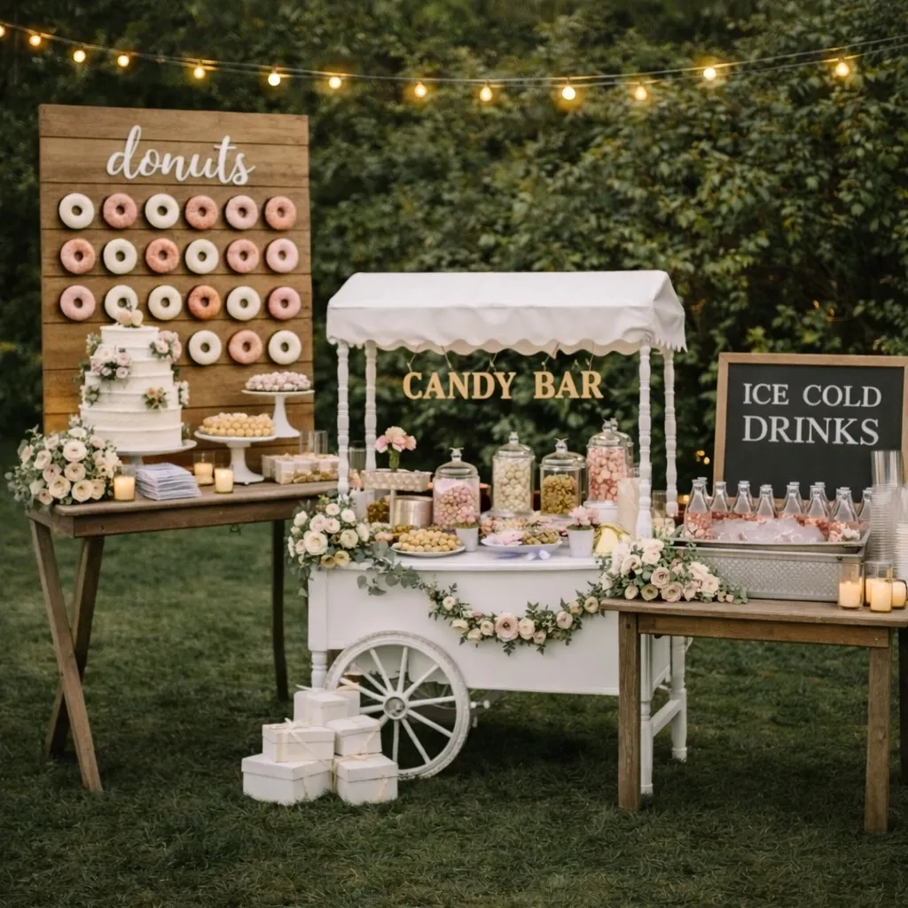 Candy Bar & Eventstationen