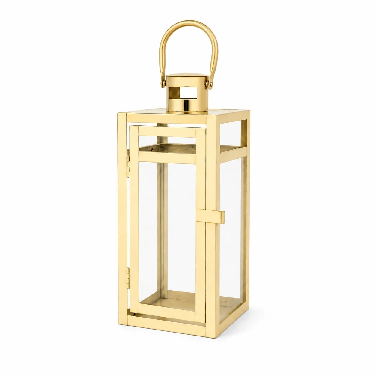 Laterne "Modern" Gold 30 cm 