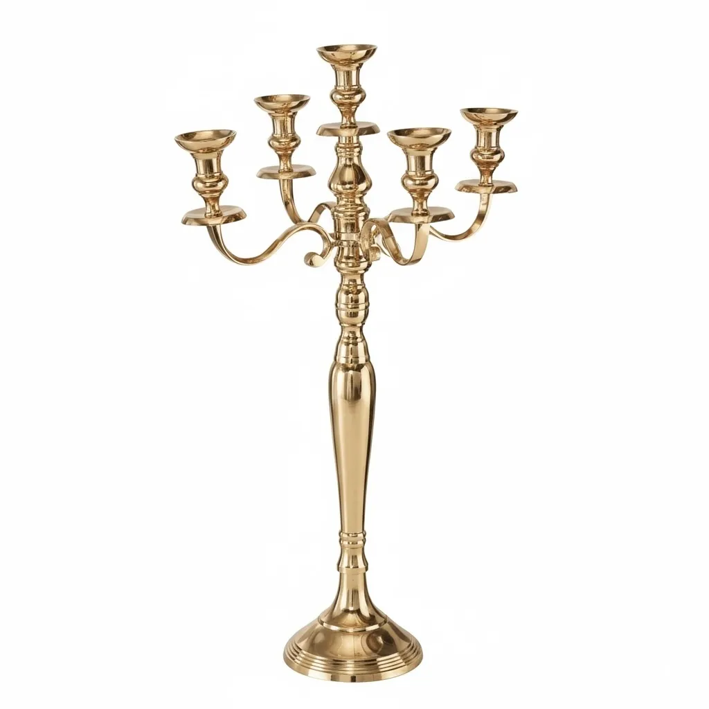 Kerzenleuchter Gold 75 cm