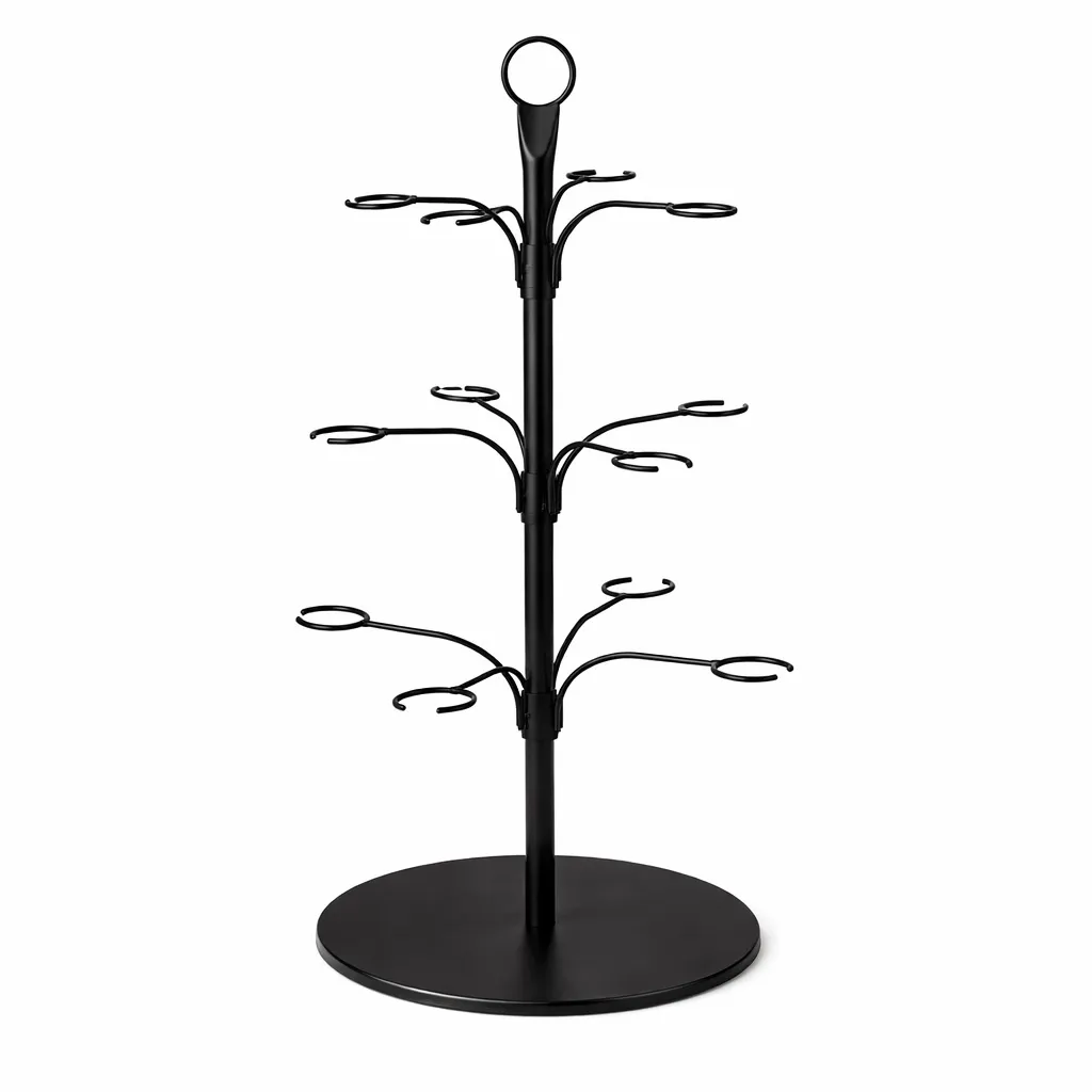 Getränkebaum "Gastro 12 Gläser" Schwarz