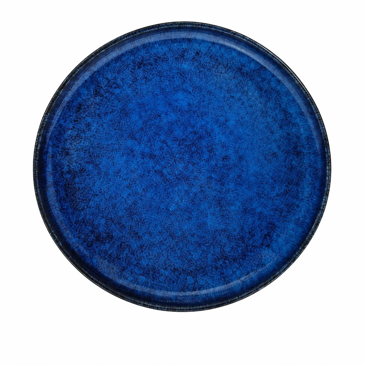 Speiseteller Steingut Modern "Royalblau" Ø 26 cm