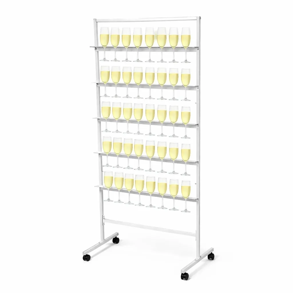Sektglasständer "Weiß"