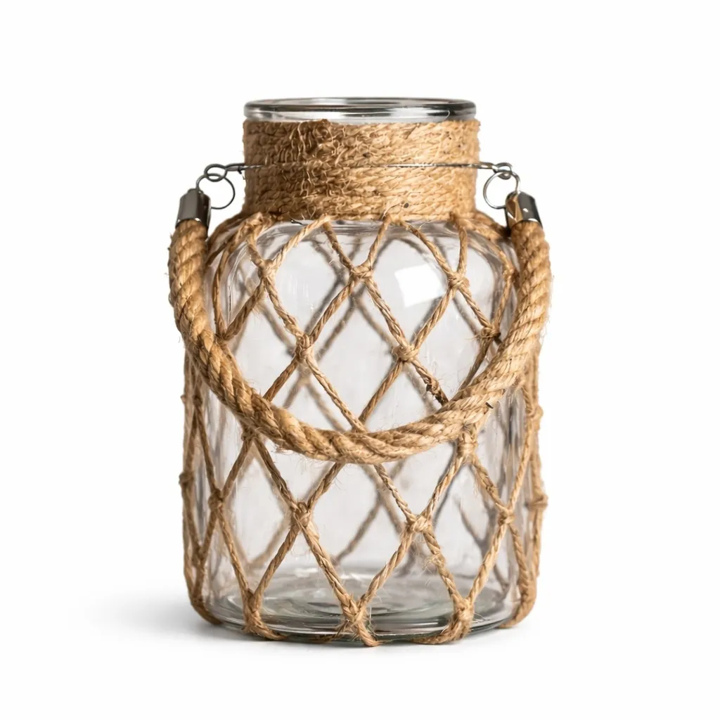 Glasvase "Boho & Vintage" 16 cm