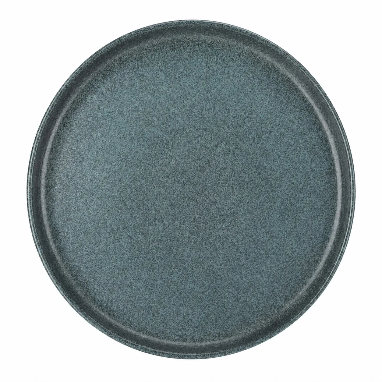 Speiseteller Steingut Modern "Blaugrün" Ø 26 cm