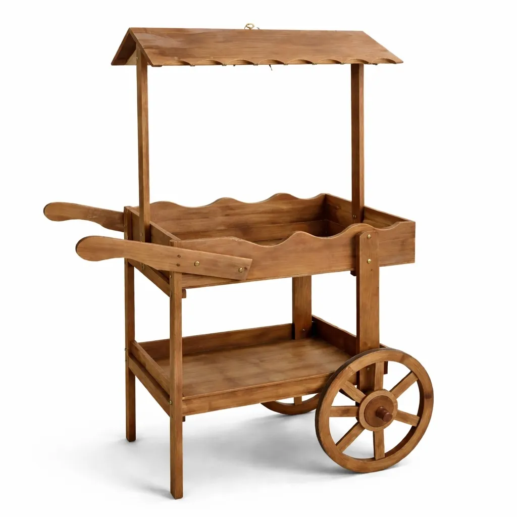 Candy Bar Wagen "Braun"